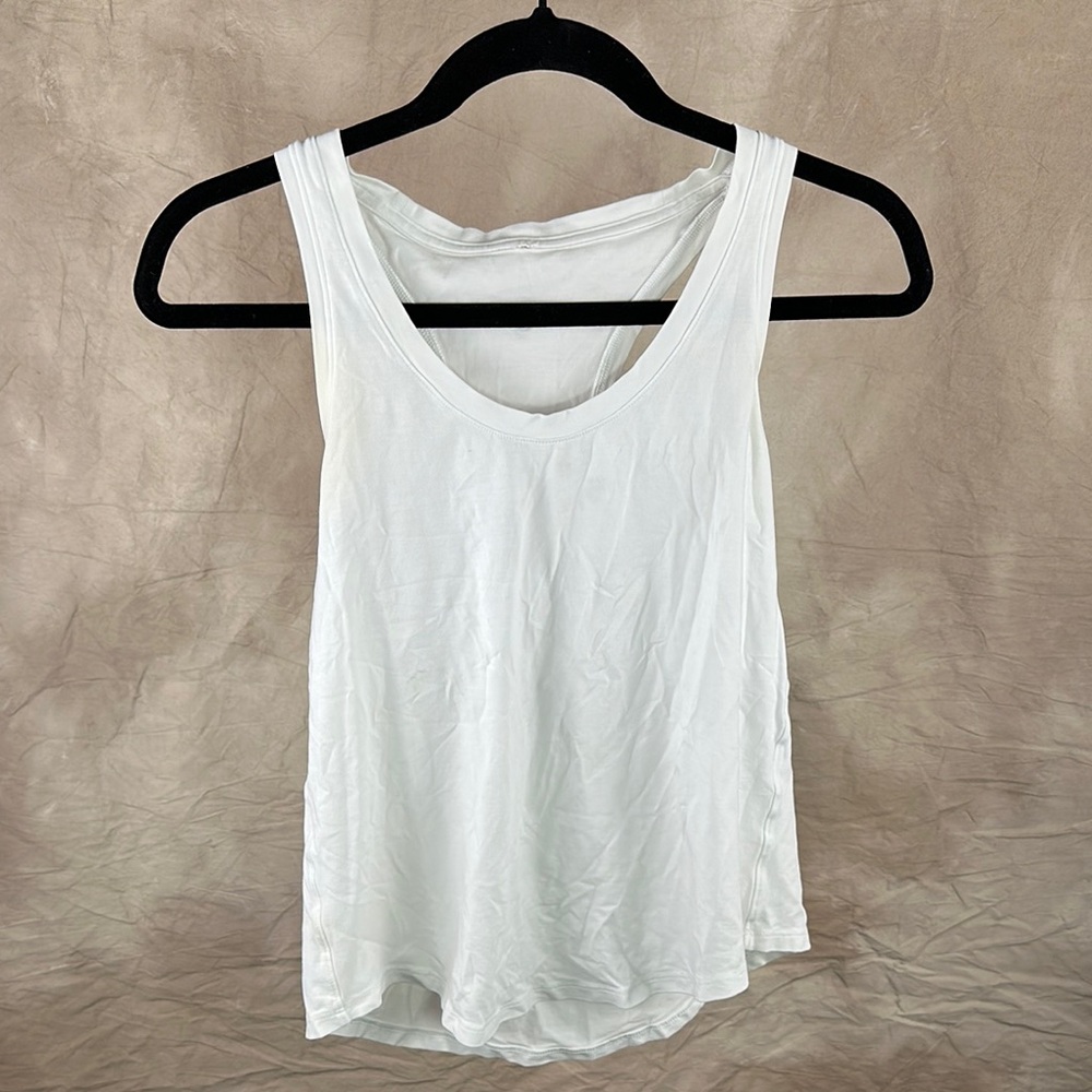 White Sleeveless Women's Top